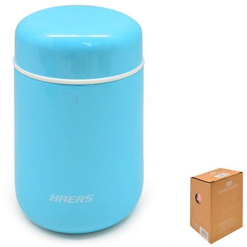 Термос харчовий Stenson Lunch 400 мл Блакитний (MT-3939B) - фото 3