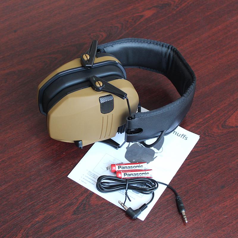 Наушники активные Alova Tactical Headphones W-51 Coyote (ALOVA-W51C) - фото 2