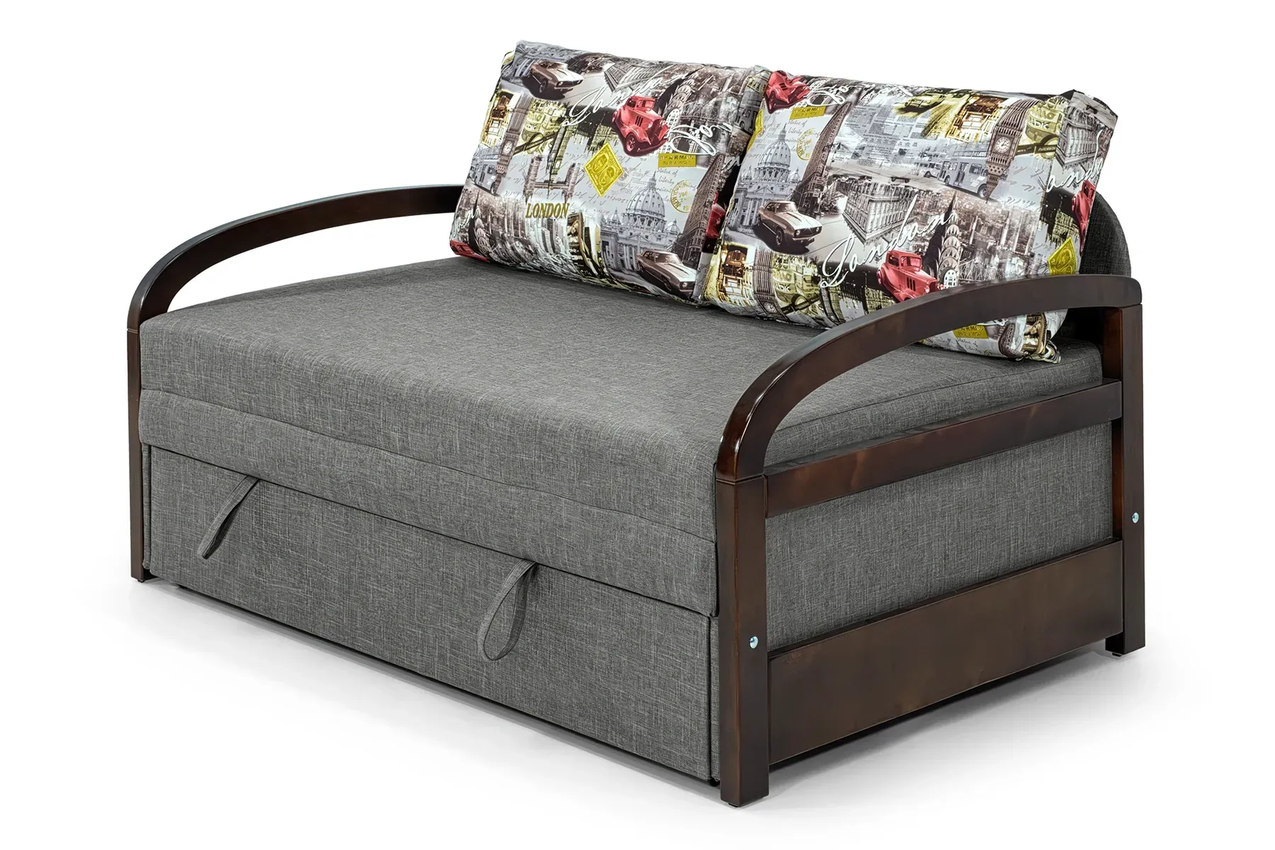 Диван-кресло Селин-80 88х97 см Серый (28118870)