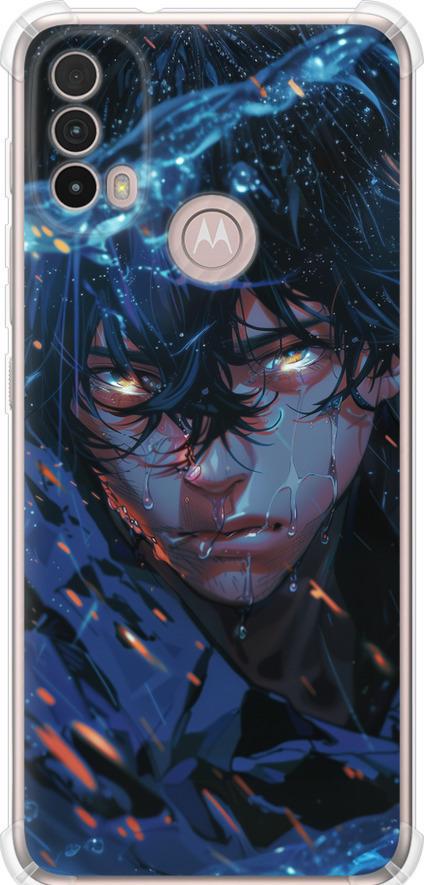 Чехол на Motorola E40 Satoru Gojou (6128sp-2660-42517)