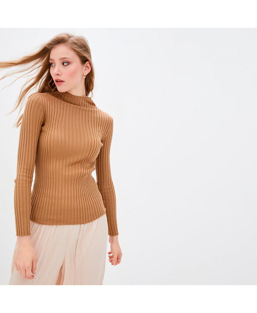 Жiночий гольф KELLY S/M Карамель (021319) - фото 1