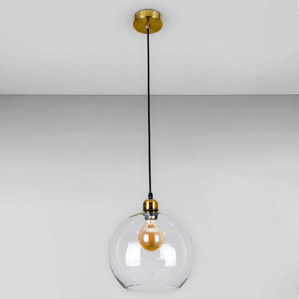 Люстра подвесная Лофт Light House LS-18641F-1 BRZ/CL Бронзовый/Прозрачный