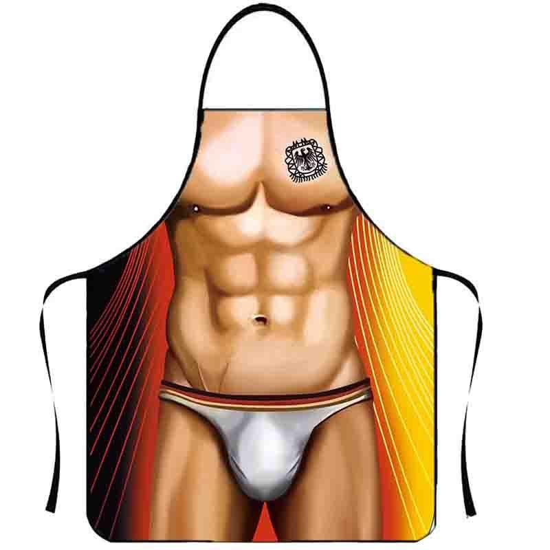 Фартух з приколом Моряк 75х60 см Різнокольоровий (49935) Фартух з приколом Моряк 75х60 см Різнокольоровий (49935)