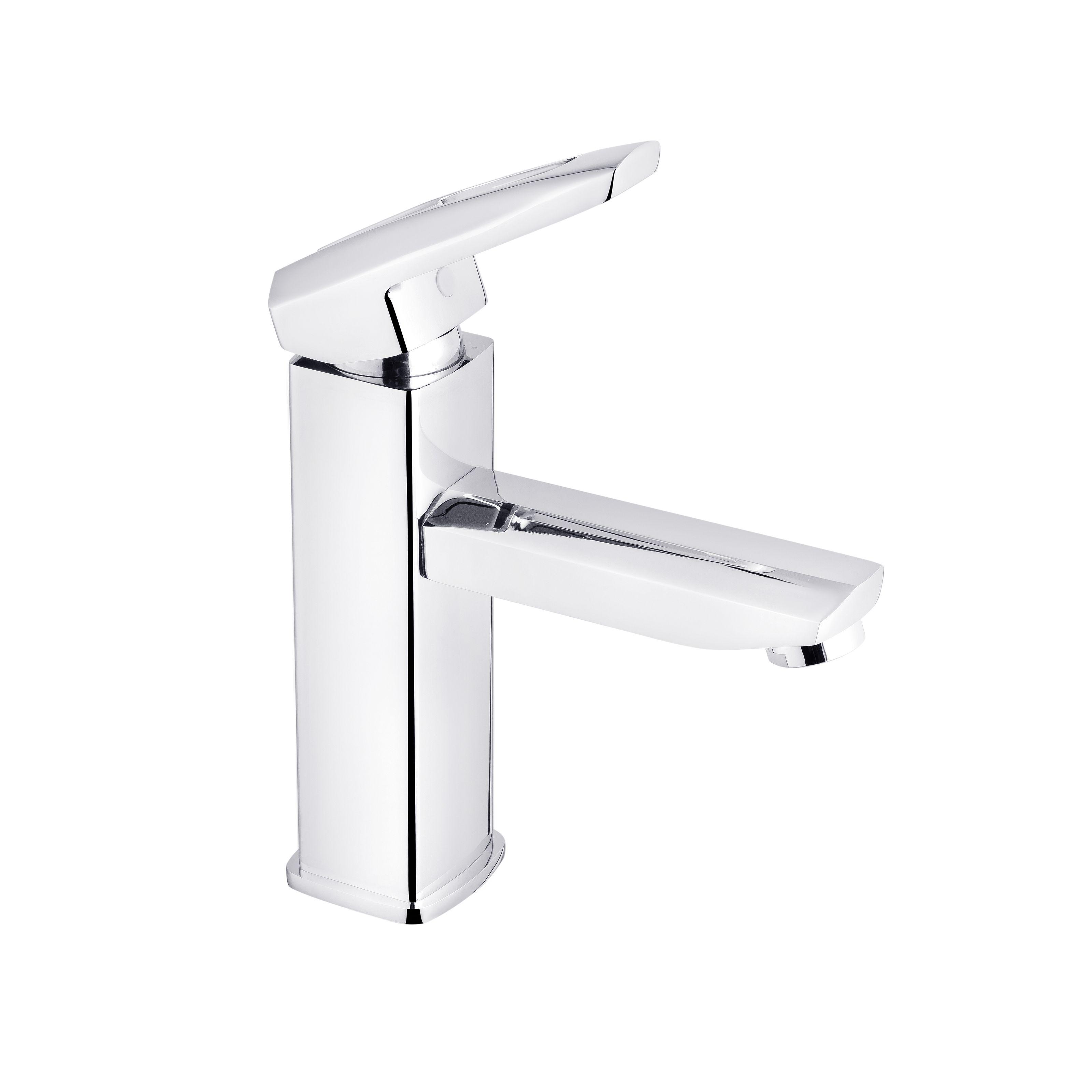 Смеситель для умывальника KRONER Kante-C010 CV023579 однорычажный Хром (136329) - фото 3