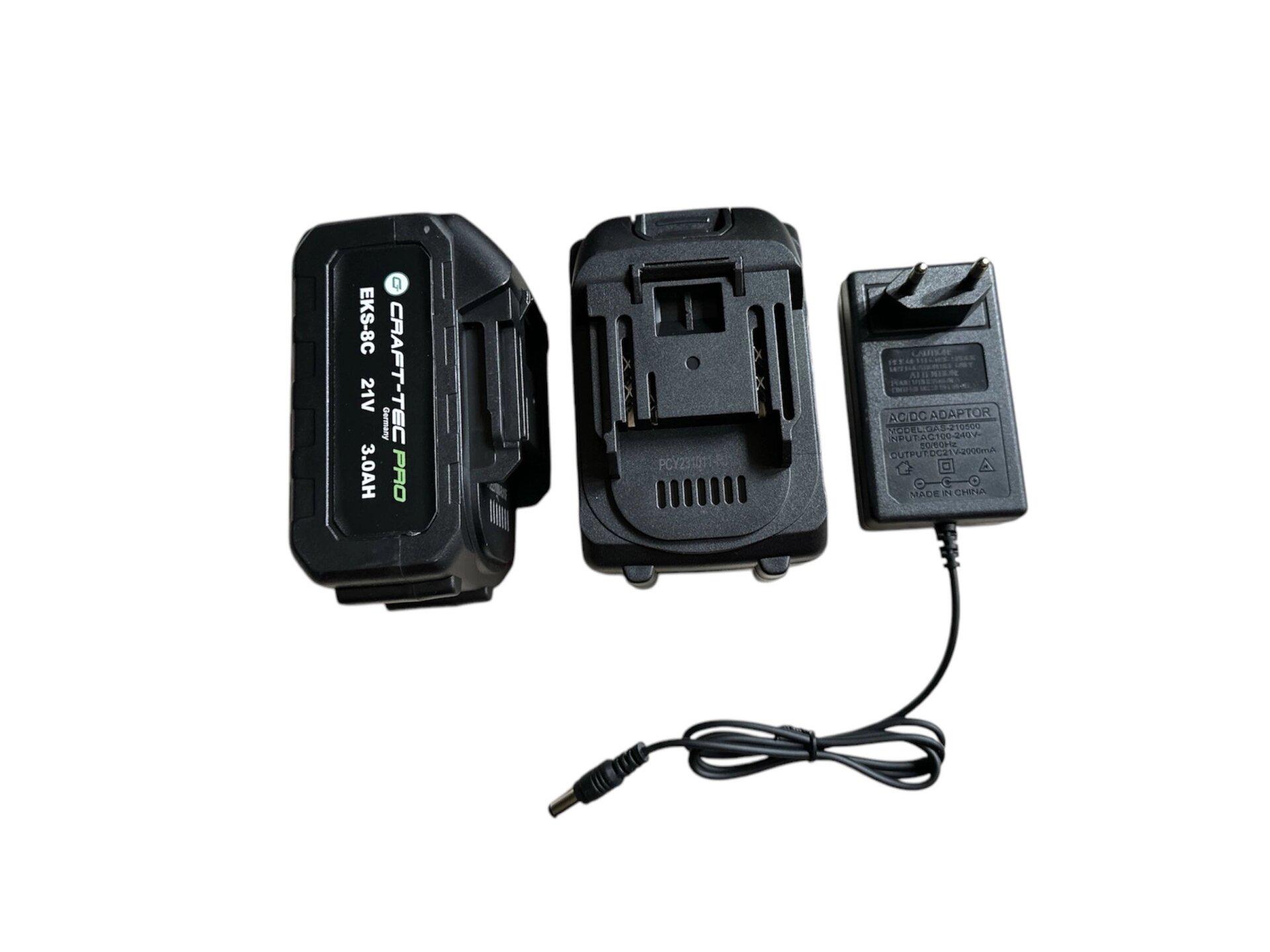 Пила ланцюгова акумуляторна Craft-tec EKS-8C (26425747) - фото 5 Пила ланцюгова акумуляторна Craft-tec EKS-8C (26425747) - фото 5