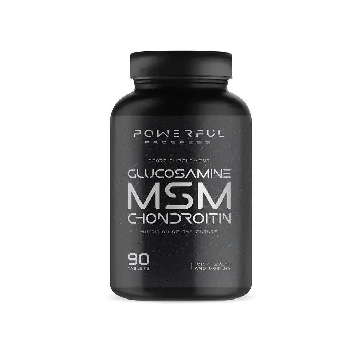Комплекс Хондропротектор Powerful Progress Glucosamine Chondroitin MSM 90 таблеток