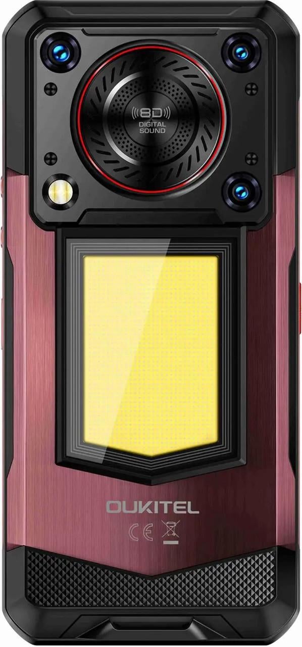 Смартфон Oukitel WP56 5G 12/512 Гб Global Version Red (2751694119) - фото 3 Смартфон Oukitel WP56 5G 12/512 Гб Global Version Red (2751694119) - фото 3