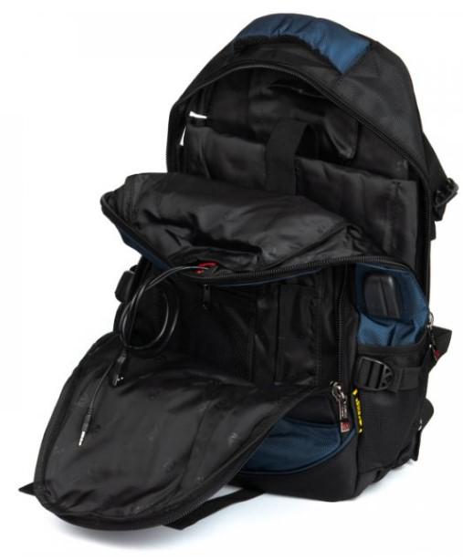 Рюкзак міський Power In Eavas 9609 27л Синій-чорний - фото 5 Рюкзак міський Power In Eavas 9609 27л Синій-чорний - фото 5