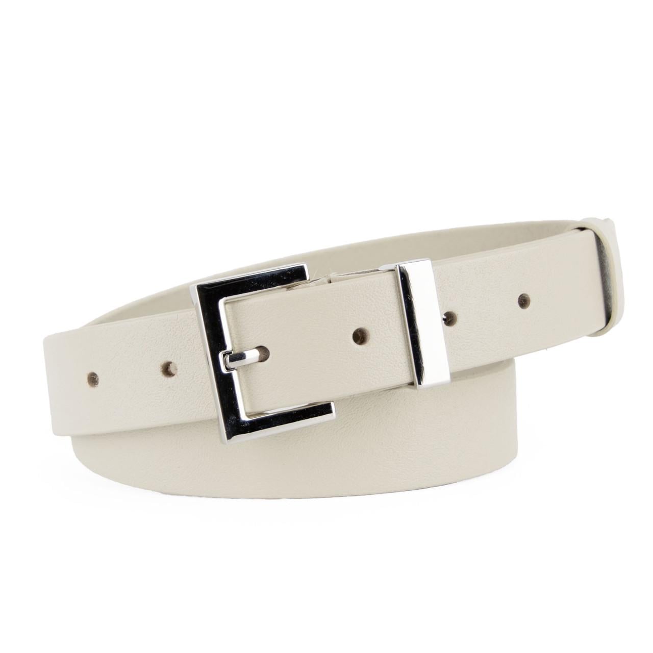 Ремень женский кожаный JK-3023 milk-2 115 см Молочный (3185405136) Ремень женский кожаный JK-3023 milk-2 115 см Молочный (3185405136)