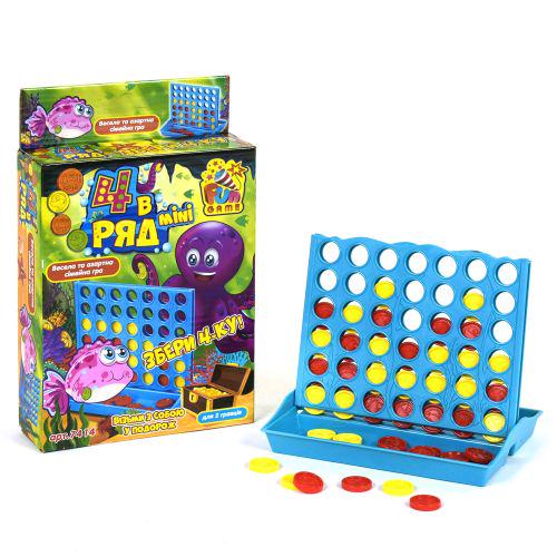 Игра логическая mini 4 в ряд (123067)