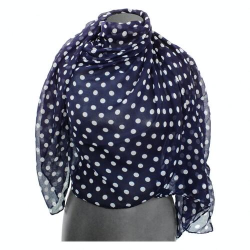 Шарф Горошек SETA Decor 17-602BL