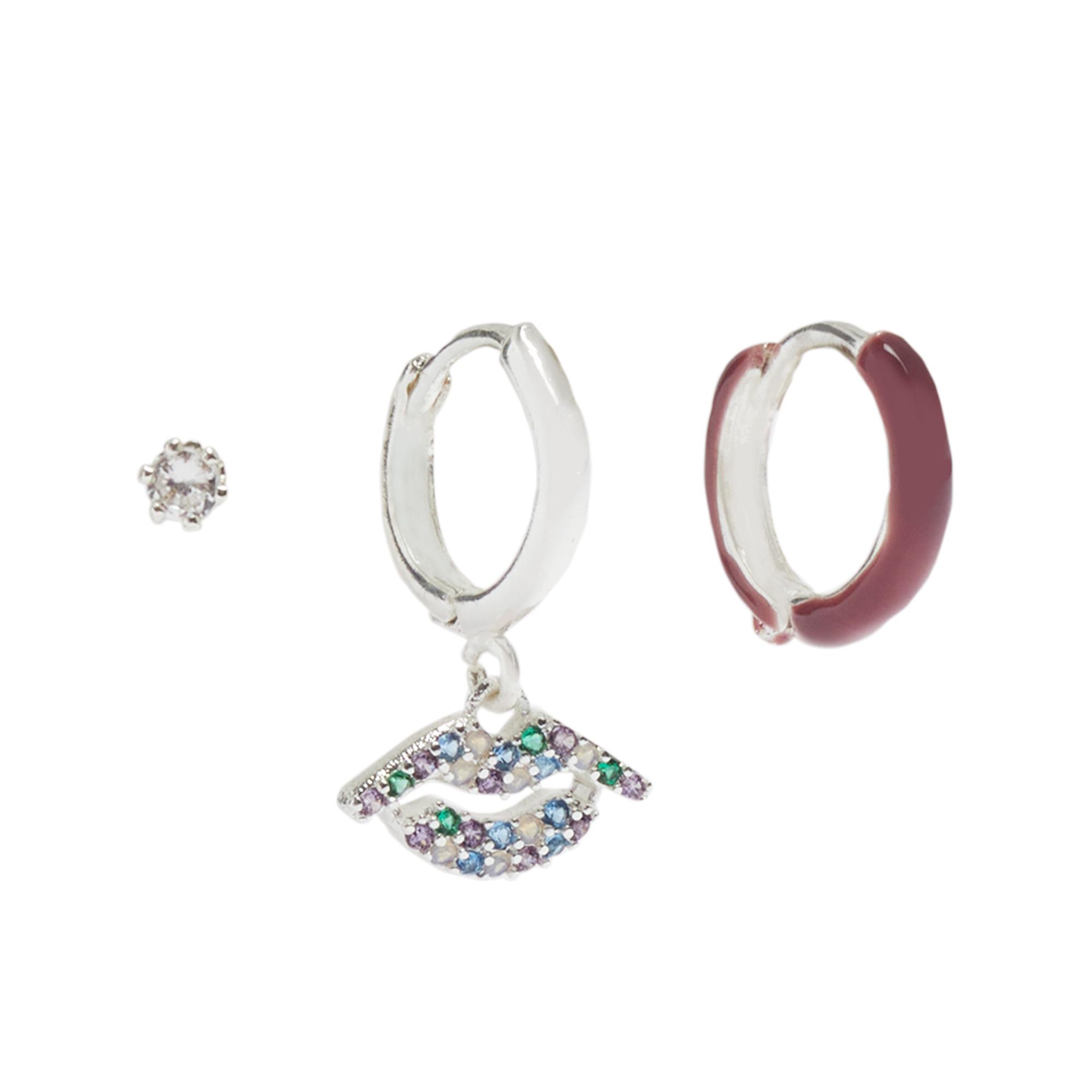 Серьги женские Parfois 193619 One Разноцветный