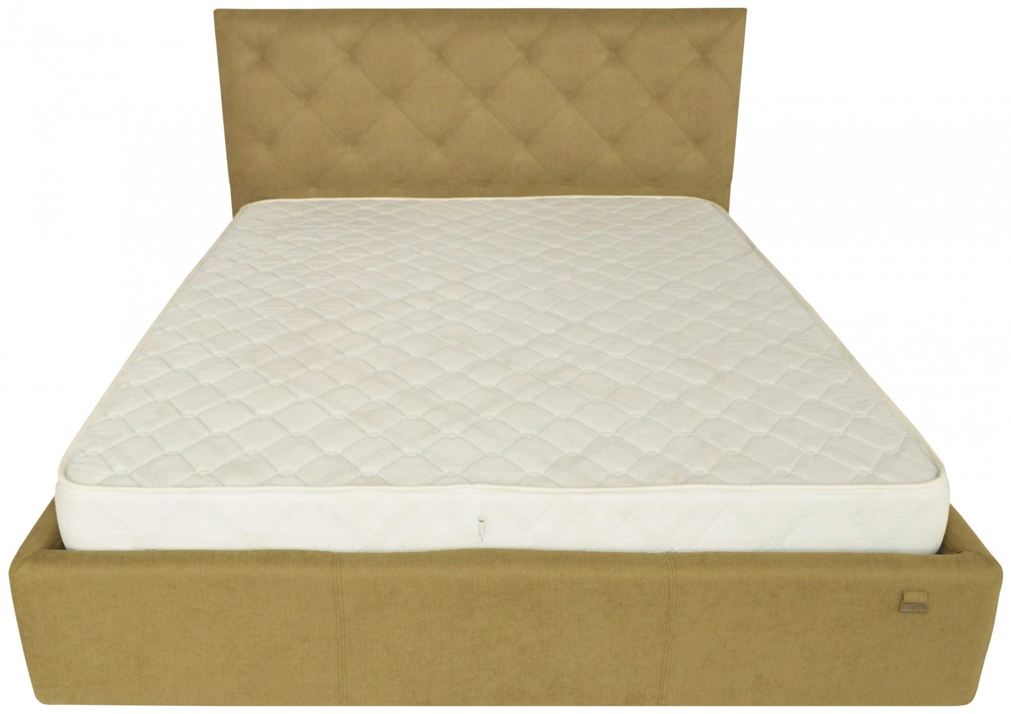 Кровать Bristol VIP Fibril 17 140х200 см Оливковый