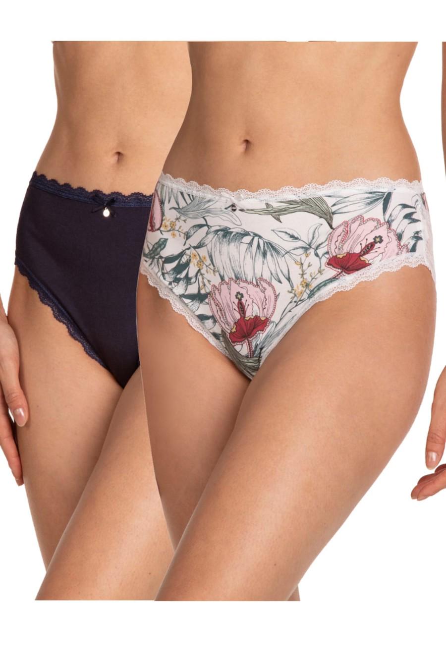 Трусики слип Lama р. 6/XXL 2 шт. Синий/Белый (74429) Трусики слип Lama р. 6/XXL 2 шт. Синий/Белый (74429)