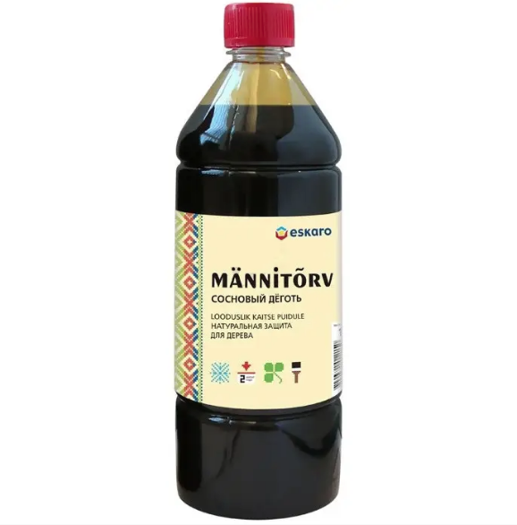 Деготь сосновый Eskaro MANNITORV натуральный 1 л (1702171753)