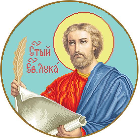 Вышивка бисером Евангелист Лука 29,00х29,00 см (Е-ЛК) Вышивка бисером Евангелист Лука 29,00х29,00 см (Е-ЛК)