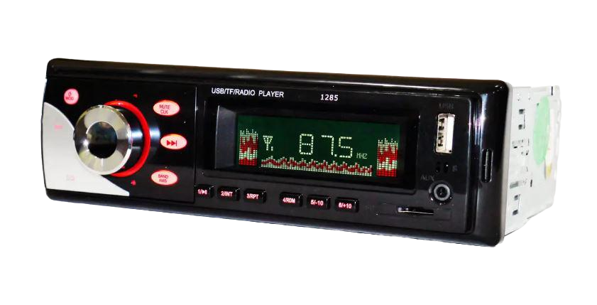 Автомагнитола 1DIN 1285 ISO MP3/FM/USB/microSD карта (17447)