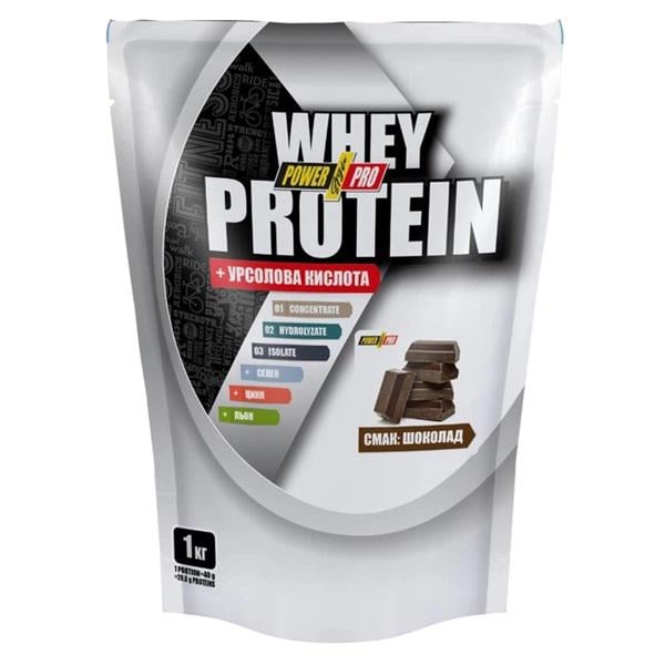 Протеин Power Pro Whey Protein 1000 г 25 порций Шоколад