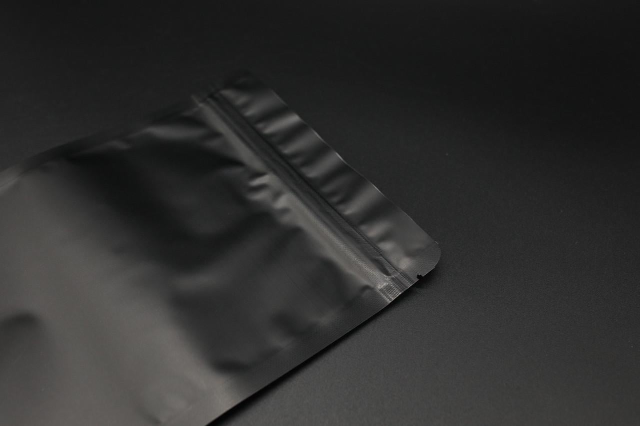 Пакет дой-пак щільний з zip-замком і надсічкою для відкриття 18х15 см Чорний (BAG-019) - фото 2