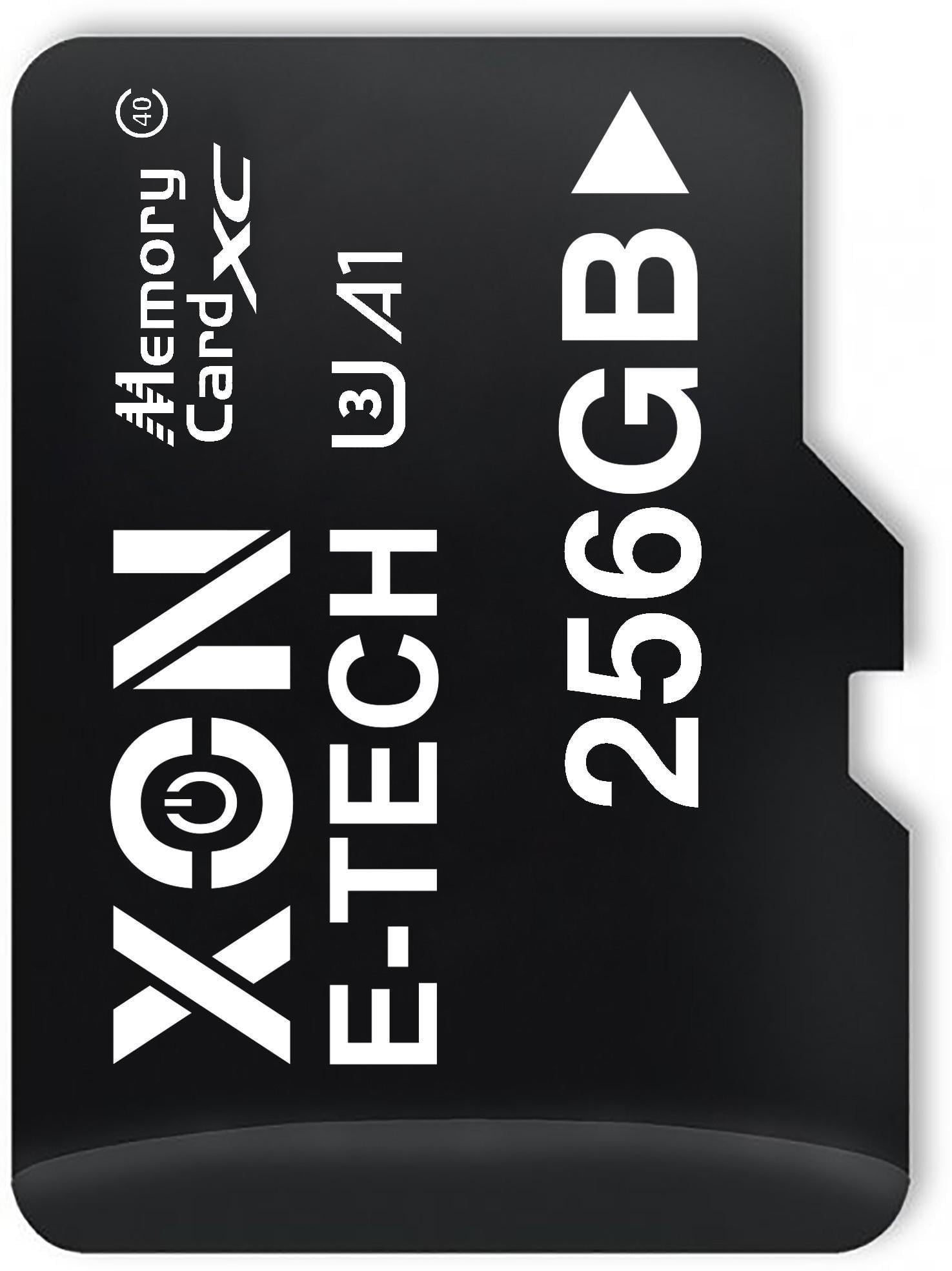 Карта памяти XON microSDXC 256GB Class 40 A1 UHS-I/U3 и SD-adapter Черный (MCXC4256BA 3534)