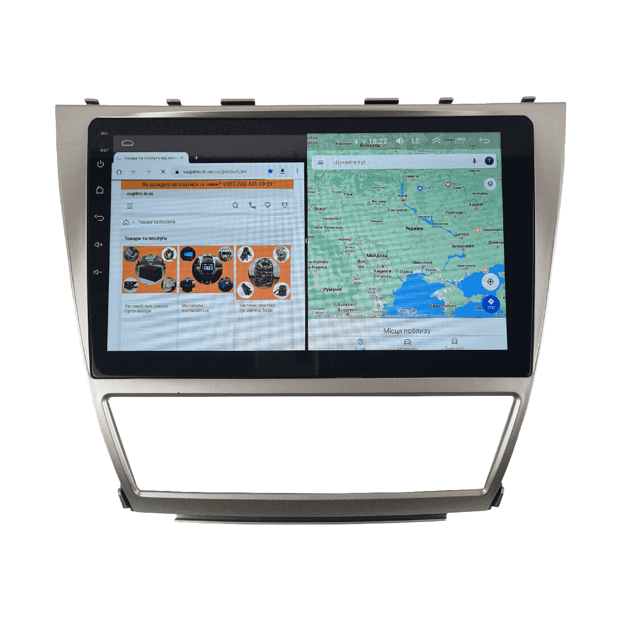 Автомагнитола для Toyota Camry 40 2006-2012 на Android 12+/CarPlay/8 core/XyAuto (М-ТК40-10-М3)