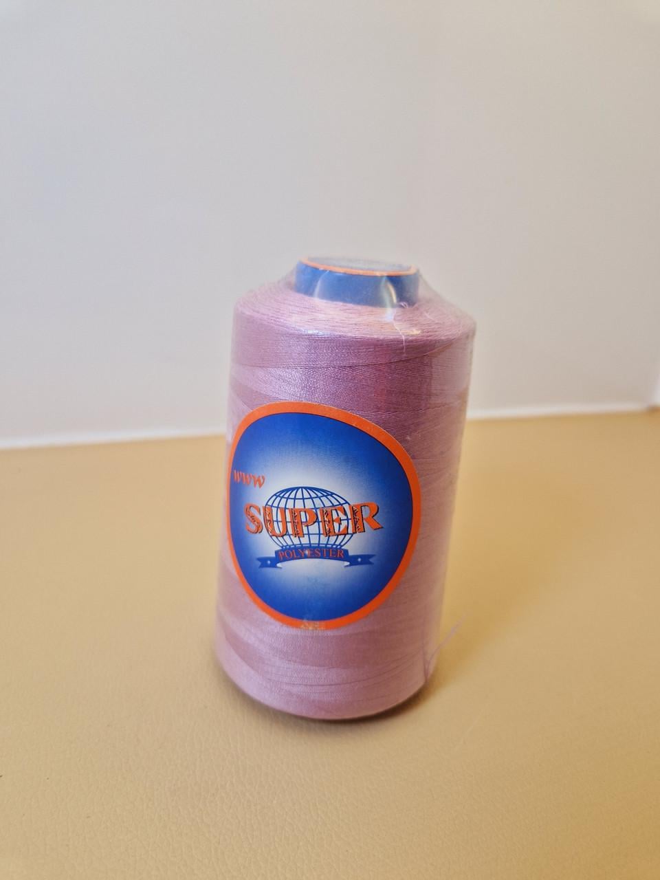 Нить текстильная Super №201 40/2 4000yds Розовый (2933692920)