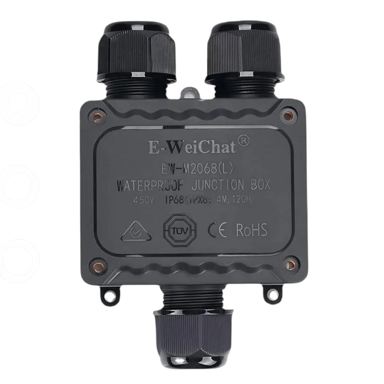 Розподільча коробка герметична IP68 3-Way 24A 450V AC для зовнішнього монтажу (34794306)