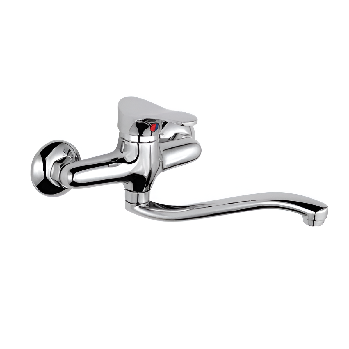 Змішувач для кухні настінний Frap F4614-B Хром (23061120) Змішувач для кухні настінний Frap F4614-B Хром (23061120)