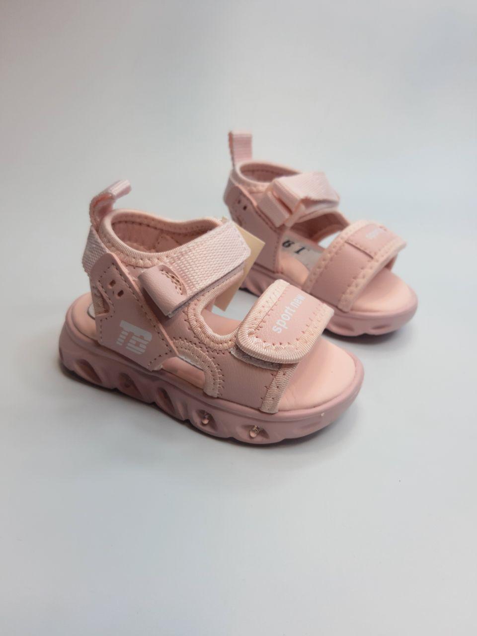 Босоножки для девочки BBT р. 21 13 см Розовый (609-1-7 pink)
