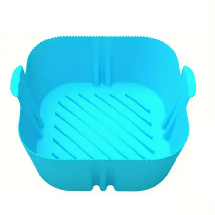 Форма квадратна силіконова для аерогрилю мультипечі та фритюрниці 16,5 см Синій (UK-7777) - фото 1 Форма квадратна силіконова для аерогрилю мультипечі та фритюрниці 16,5 см Синій (UK-7777) - фото 1