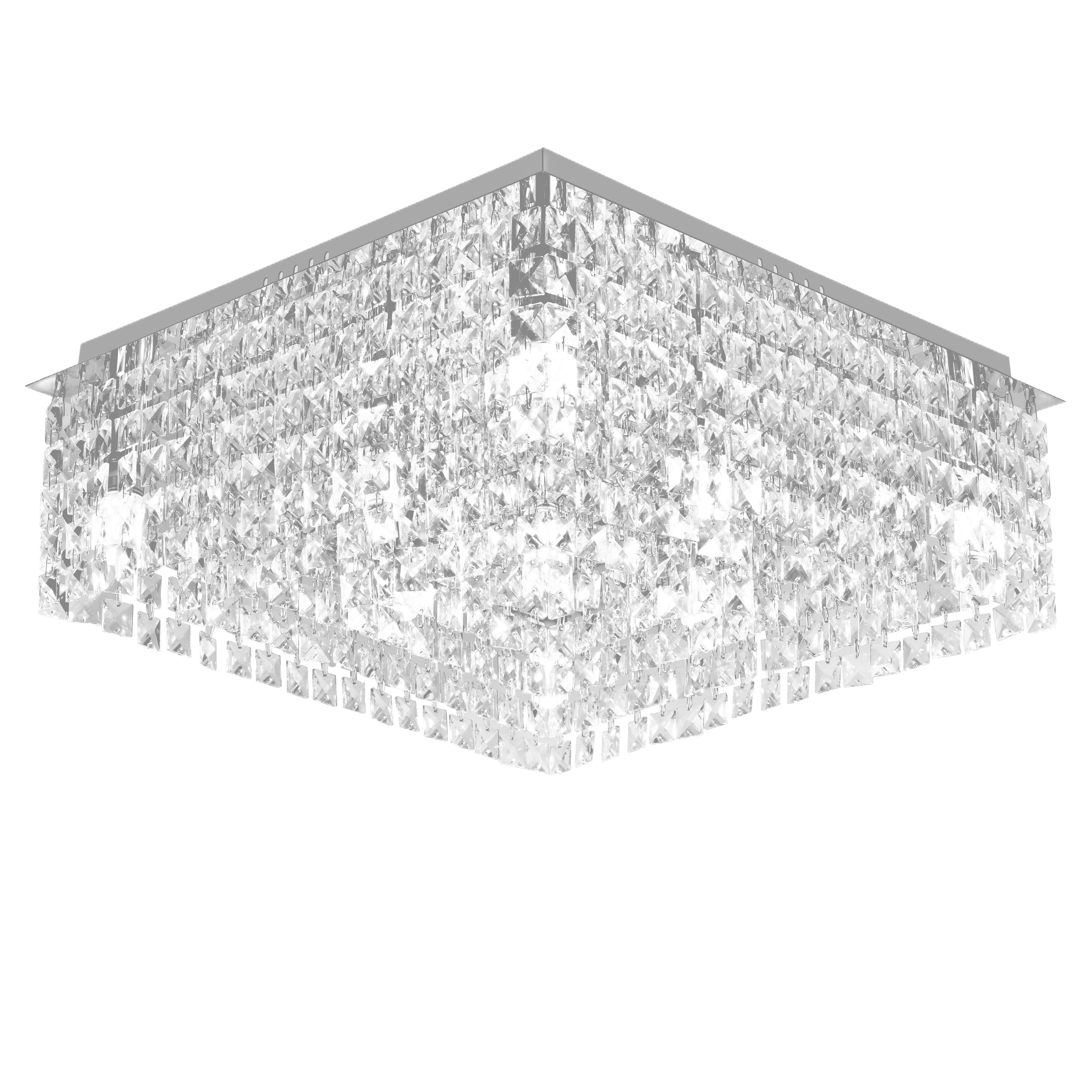 Люстра на 9 ламп ESLLSE KRYSTAL S 500x500x170 мм Хром (10668) Люстра на 9 ламп ESLLSE KRYSTAL S 500x500x170 мм Хром (10668)