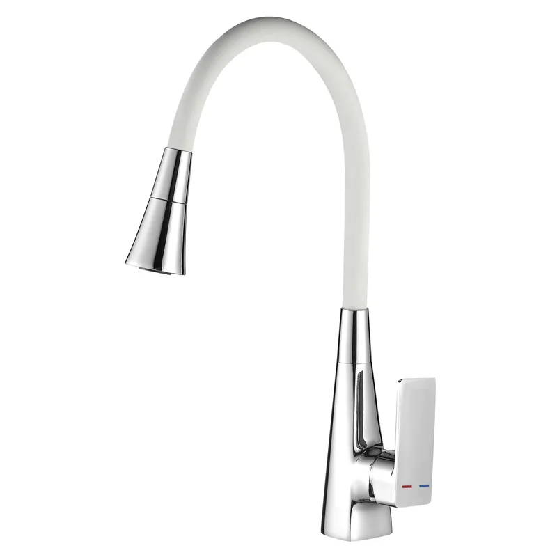 Смеситель для кухни MIXXUS Etna 014-T Nut Refl White (MI8421)