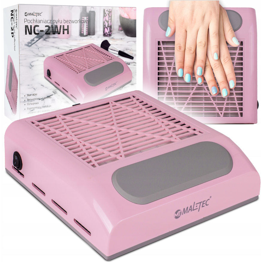 Витяжка для манікюру Maltec 80 Вт Рожево-пурпуровий (2007050279) - фото 11 Витяжка для манікюру Maltec 80 Вт Рожево-пурпуровий (2007050279) - фото 11
