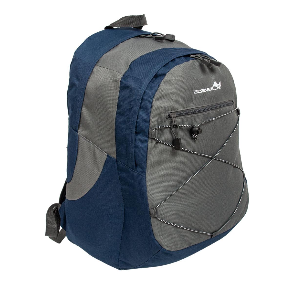 Городской рюкзак Borderline JBBP194L Navy/Grey - фото 2 Городской рюкзак Borderline JBBP194L Navy/Grey - фото 2