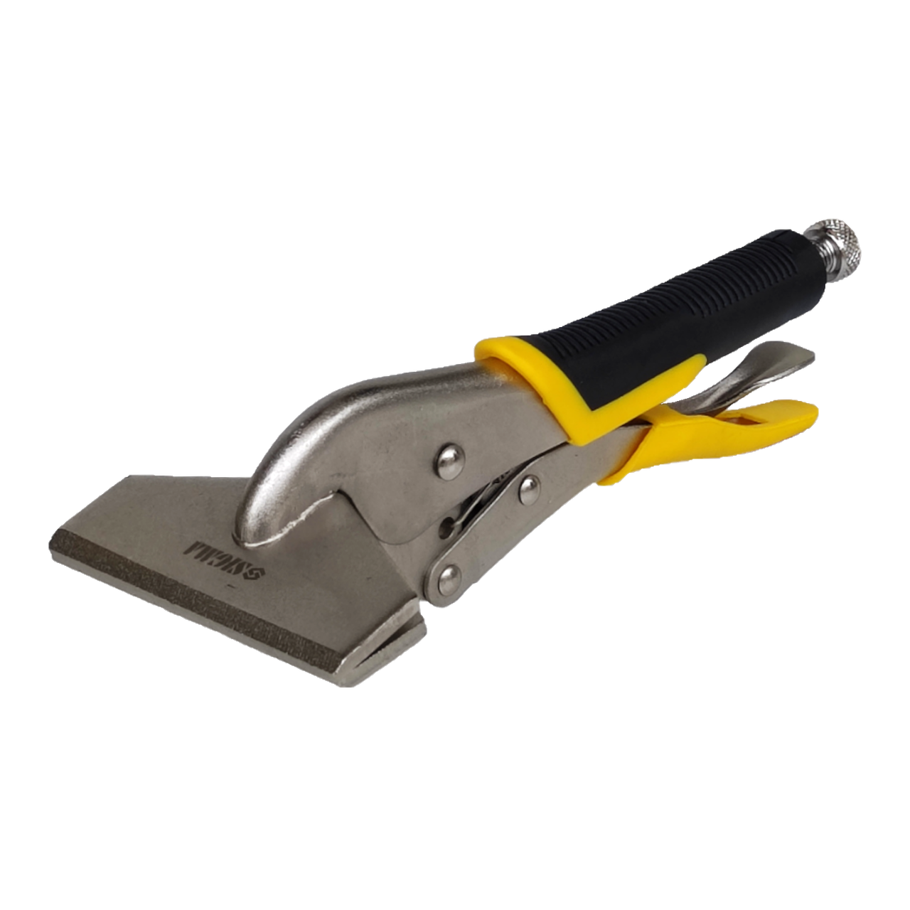 Клещи зажимные Sigma T-type CrV прорезиненные ручки 240 мм (52287)