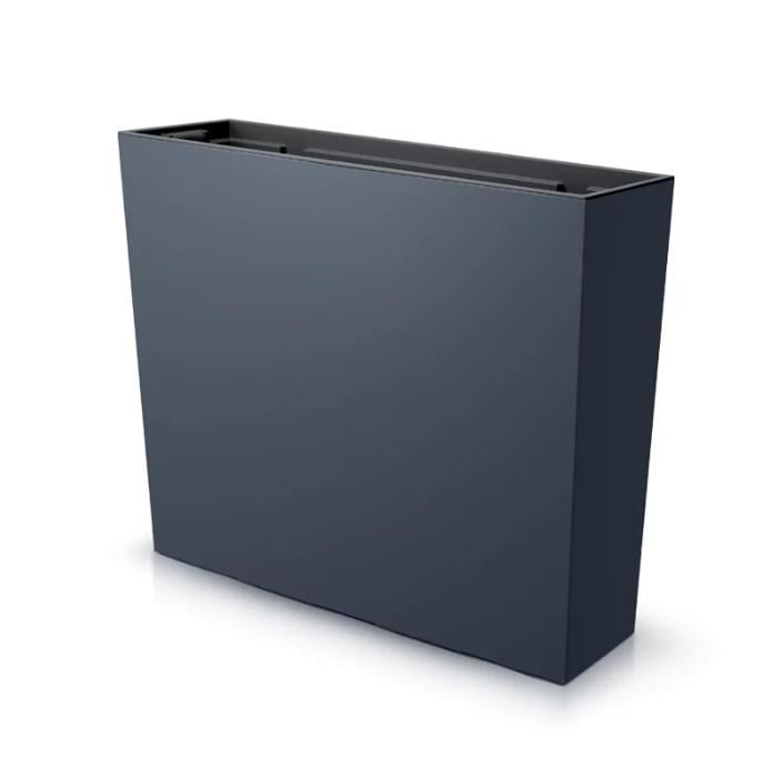 Горщик для квітів террасовий Prosperplast Urbi Case Антрацитовий (DUC600T-S433)