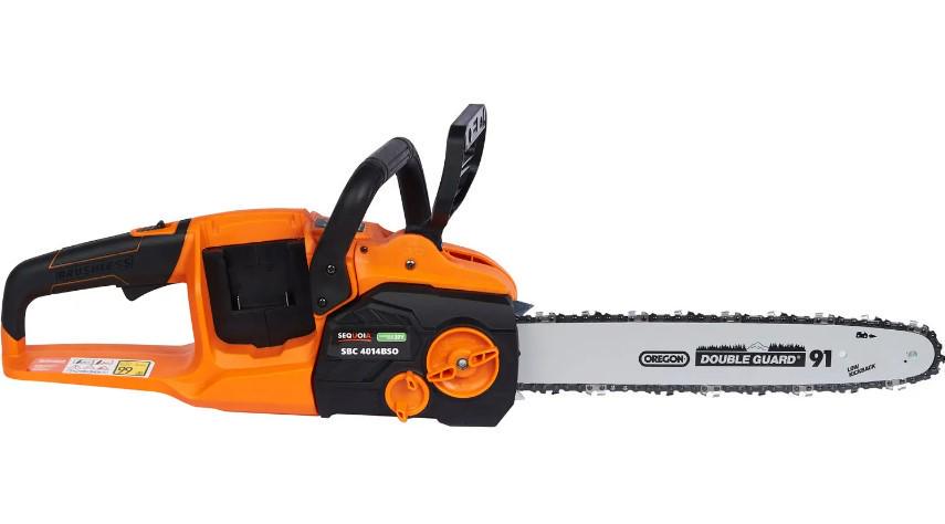 Цепная пила аккумуляторная SEQUOIA с АКБ и ЗУ SBC4014BSO-E2W (53097) - фото 2