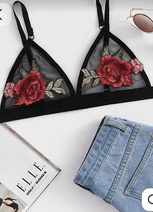Бюстгальтер Квіткова симфонія 75С (КТ-0919-Ч)