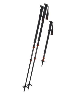 Треккинговые палки Komperdell Carbon CXP Pro Black/Orange (1004-1752354-10)
