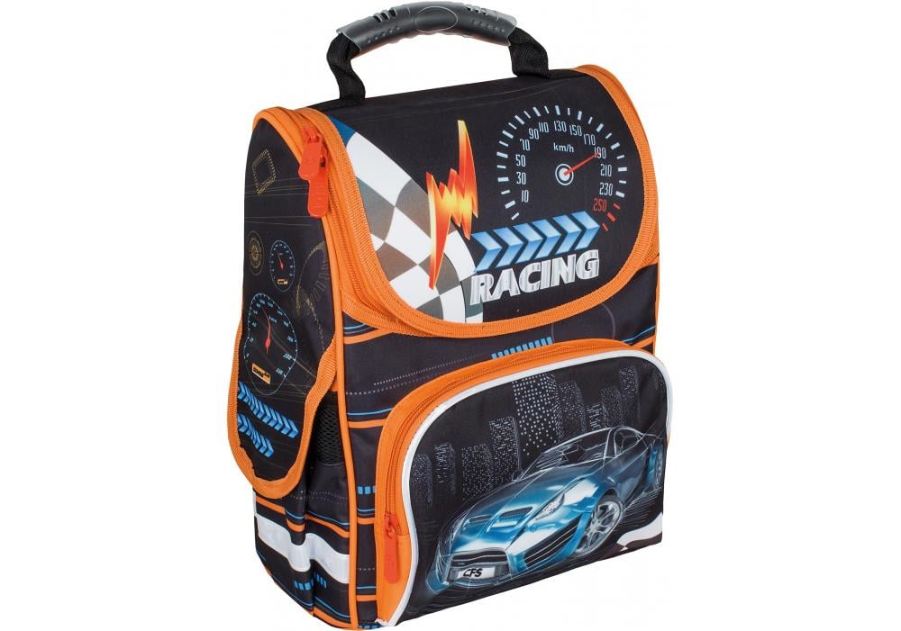 Рюкзак школьный Cool For School Blue Car 13,4" каркасный (CF86166)