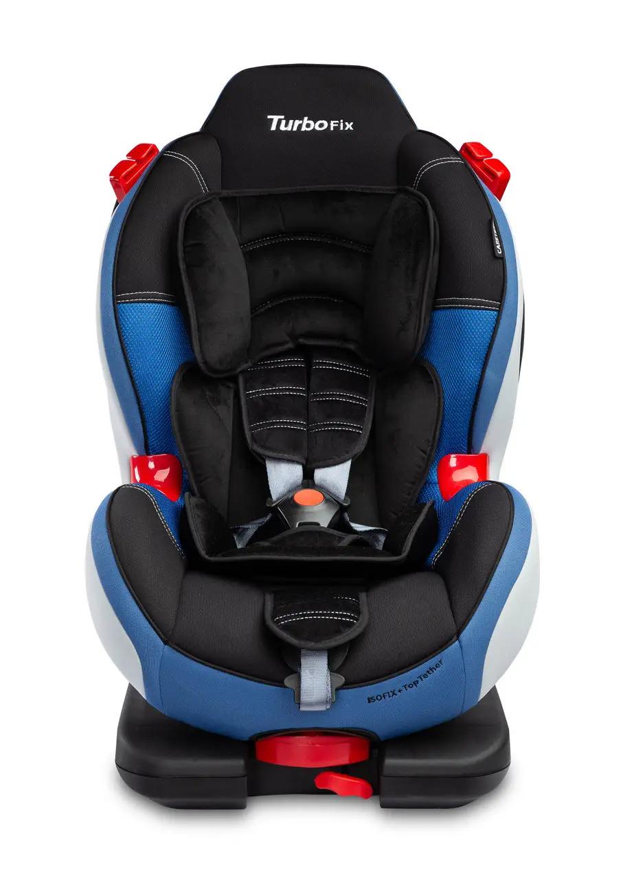 Автокресло детское Caretero Sport Turbo Fix Isofix 9-25 кг 75х54х45 см Синий (219305) - фото 2