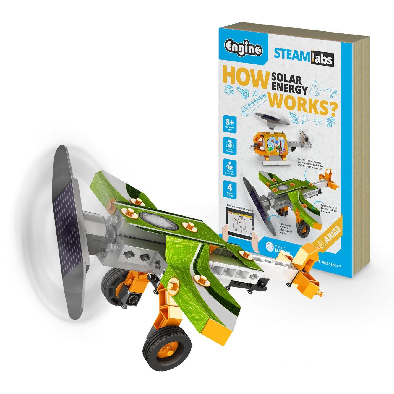 Конструктор Engino Stem Как работает солнечная энергия (STL20-EN)