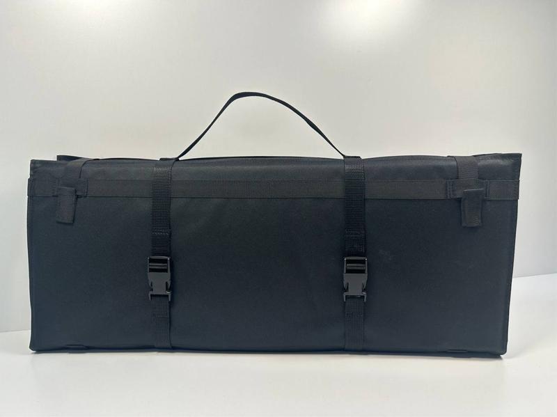 Каремат раскладной M-KET для сидения и сна 10 мм на 6 секций 1,8 м х 70 см с ручкой Черный - фото 1 Каремат раскладной M-KET для сидения и сна 10 мм на 6 секций 1,8 м х 70 см с ручкой Черный - фото 1