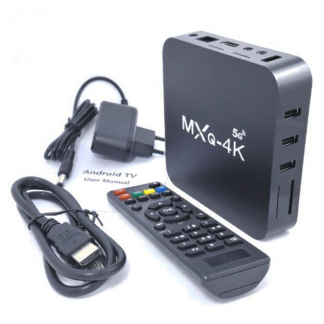 Смарт-приставка TV Box MXQ 4K Ultra Hd 1Gb/8Gb (DR017241) - фото 2