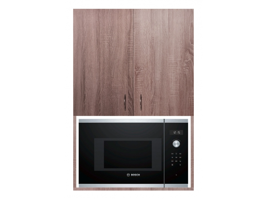 Шафа навісна МАКСІ-МЕблі під микрохвильовку Дуб трюфель (10578)