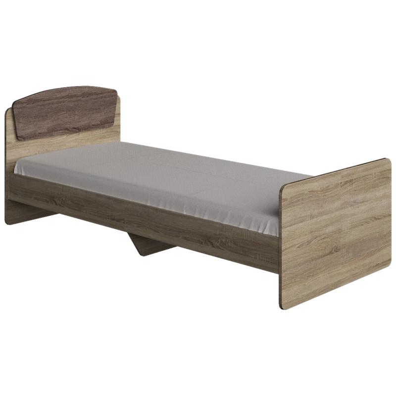 Спальня детская Еверест Бриз комплект 9 модульная 4 элемента 345,20х193,20х210 см Сонома/Трюфель (26429141) - фото 4 Спальня детская Еверест Бриз комплект 9 модульная 4 элемента 345,20х193,20х210 см Сонома/Трюфель (26429141) - фото 4