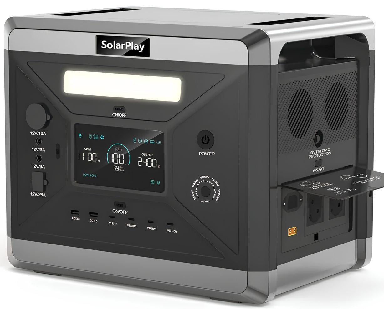 Зарядная станция 2500 Вт/5000 Вт SolarPlay 2304 Втч/27 кг