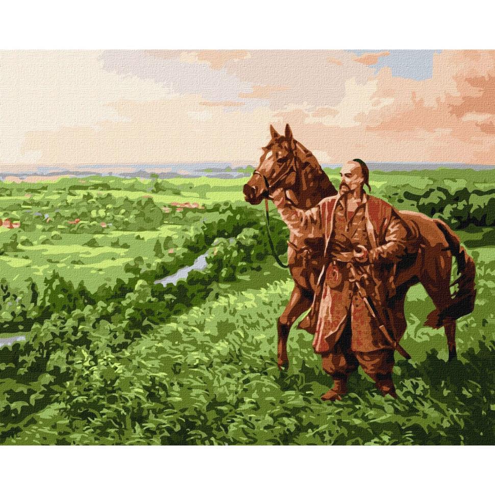 Картина за номерами Ідейка Козацький дух 40x50 см (KHO4992)
