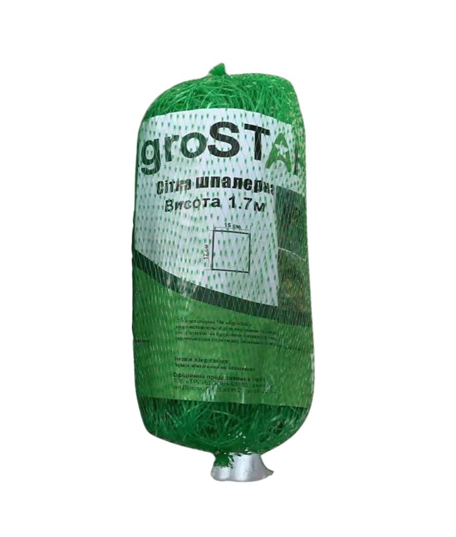 Сітка шпалерна для підтримки рослин AgroStar 15х17 1,7х5 м (А0049395)