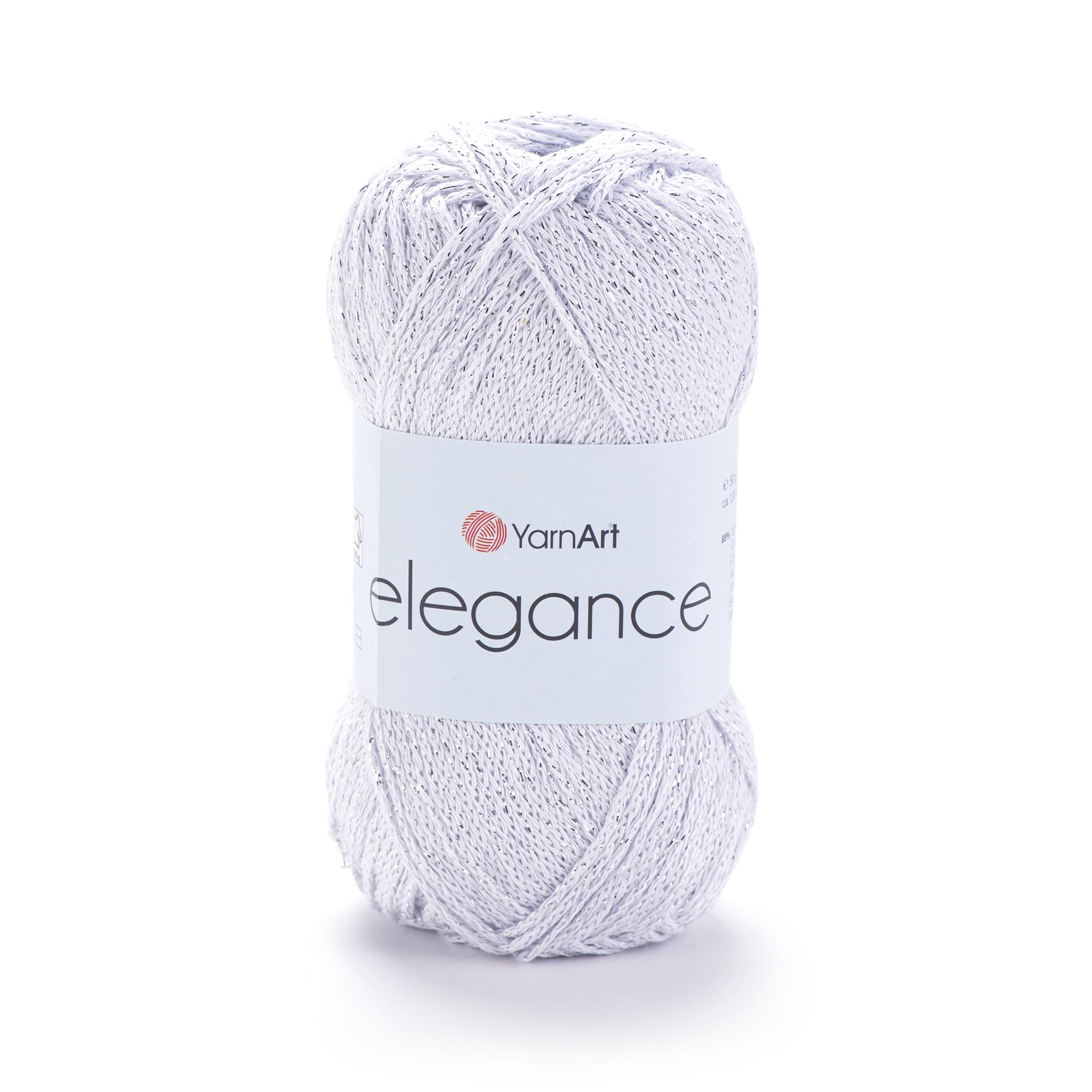 Пряжа YarnArt Elegance 101 Белый (7250)